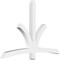 Ekena Millwork Davenport Architectural Grade PVC Gable Bracket, 72"W x 48"H x 4"D x 4"F, 16/12 Pitch GBP072X48X0404DAV00 - alternate 1